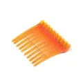 Professionele haarsectieklemmen set van oranje kunststof met kleurverloop voor kapsels. - 1 Stuk / Oranje (P6512)