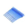Transparante blauwe haarclips, duurzame kunststof eendebekclips voor dagelijkse styling. - 1 Stuk / Blauw (P6512)