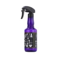 Haarverzorging hoge druk spuitfles 350ml handmatige fijne mist kapper salon paars - Paars
