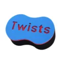 Professionele haar twist spons borstel voor krullen, figuur 8 styling spons haarverzorging. - Blauwe Stijl (P7009) / Blauw