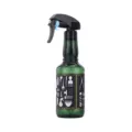 Kappers spray fles 350ml handmatige continue watersproeier voor haarstylingtools. - Groen