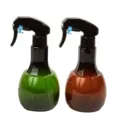 Set van fijnnevel spuitfles, groene en bruine kunststof water spuitflessen voor haar. - Bruin