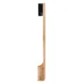 Bamboo dual-sided hair edge brush and eyebrow grooming comb for styling and coloring. - Generation 1 Double-Headed Style