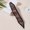 Leopard print heatless hair curler sponge lazy curling rod for overnight waves styling beauty tool - Leopard Print