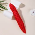 Red polka dot sponge hair roller soft lazy curler for effortless styling and beautiful waves - Polka Dot Red