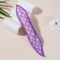 Bigoudi en mousse à pois violets sans chaleur pour un coiffage facile et boucles. - Violet à Pois