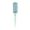 Spazzola per capelli tonda professionale con fori di ventilazione per casa e salone ideale - Diametro 4.7cm / Floreale Verde