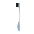 Cepillo de doble cara para bordes de cabello y peine de cejas con dientes finos peinado. - Azul