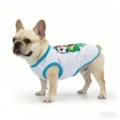 Chaleco de verano transpirable para mascotas camiseta de perro ropa deportiva informal - S / XZQY03