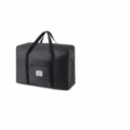 Sac de voyage pliable grande capacité sac de rangement de bagages pour déménagement - S / Noir