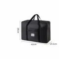 Sac de voyage pliable grande capacite sac de rangement de bagages pour demenagement - M / Noir