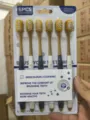 6-pack adult soft bristle toothbrushes with ergonomic handle and wide head design for deep cleaning. - 6 Pieces Pack / Yellow Bristles