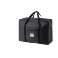 Sac de voyage pliable de grande capacité, sac de sport noir avec poignées et bandoulière. - Très grand / Noir
