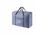 Grand sac de voyage pliable de grande capacité, sac de rangement de bagages gris. - Très grand / Bleu