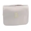 Wasserdichte Reise-Kulturbeutel tragbare grosse Kapazitaet Make-up Kosmetik Aufbewahrungstasche - Beige Nass- und Trocken-Trennungstasche