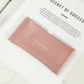 Tragbare hellrosa PU Leder Brillenetui, stilvolle Sonnenbrillen Aufbewahrungstasche für Reise. - Rosa