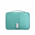 Large Tiffany Blue Travel Document Organizer Bag Passport Holder Multilayer Storage - L / Tiffany Blue
