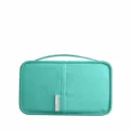 Small Tiffany Blue Travel Document Organizer Passport Holder Multi-Layer Wallet Bag - S / Tiffany Blue