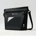 Waterproof Dry Bag with Touch Screen Window Crossbody Shoulder Pouch Black Outdoor. - IPX7 Airtight Touch Screen Style / Black