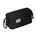 Grande capacité trousse de toilette imperméable en tissu oxford pour homme voyage. - L Noir