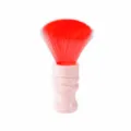 Professional hair salon neck duster brush soft bristle barber tool for cutting hair cleaning - Pink