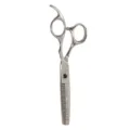 Professional stainless steel hair thinning scissors for salon and home haircut styling tools - V-Shaped Teeth Scissors