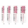 Set di spazzole rotonde rosa professionali in diverse misure per lo styling. - 25# In Scatola / Rosa