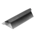 Accessoire de peigne à cheveux raides en fibre de carbone pour lissage de salon noir. - Première Génération Noir
