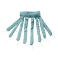 Ruban à friser sans chaleur octopus bandeau pour belles boucles souples nuit - Bleu sarcelle