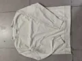 Men's Long Sleeve Crewneck Sweatshirt Ribbed Casual Pullover Light Beige Variant - Beige