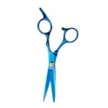 Professionelle blaue Haarschneideschere, scharfes Friseur-Styling-Werkzeug für zu Hause. - Stil C Haarschneideschere