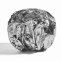 Silver metallic hair treatment cap tinfoil styling conditioning cap for salon home use - One Piece / Silver