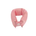 Accesorio rizador de pelo sin calor de satén rosa, herramienta de peinado ajustable. - Varilla Rizadora / Rosa loto