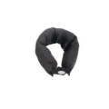 Almohada cervical de viaje en U negra con cierre de botón a presión muy cómoda. - Varilla Rizadora / Negro