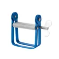 Portable metal tube squeezer for toothpaste facial cleanser hair dye blue variant tool - Blue