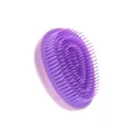 Lila Eier Haarbürste Entwirrungsbürste Kopfmassage Tool für tägliche Haarpflege und Styling - Eierförmige Haarbürste Violett