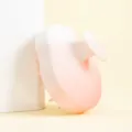 Gradient gourd shampoo brush scalp massager pink hair cleaning tool for daily use new - Gradient Peach Pink