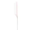 Pink glitter pintail comb for hair styling, salon highlighting, and professional sectioning. - Glitter Orange with Silver Handles
