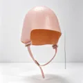 Gorro de mechas de silicona con gancho gorro profesional para teñir el cabello para salón estilo - Gorro de mechas rosa nude con cordones