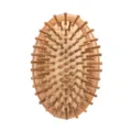 Brosse à cheveux coussin en hêtre, brosse de massage ovale en bois pour soins capillaires. - Style Tige en Bois
