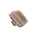 Brosse de massage pour cuir chevelu marron sec humide utilisation outil de soin capillaire - Gris Clair