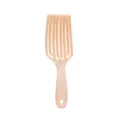 Spazzola per capelli ricurva e ventilata per districare e acconciare, pettine rosa ergonomico. - Colore pelle