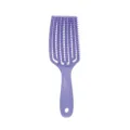 Spazzola per capelli districante flessibile viola, pettine massaggiante per cuoio capelluto - Viola