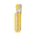 Clip de Volume pour Racines de Cheveux Outil de Coiffure Bec de Canard Boucleur Doré Jaune - Jaune D'or Galvanisé