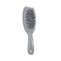 Spazzola da massaggio grigia per il cuoio capelluto con setole flessibili e manico comodo. - Spazzola per Shampoo / Sacchetto OPP / Grigio