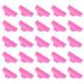Roze haarwortel volume clips, eenvoudige snelle luchtige haarstyling tools voor dagelijks salon. - Groot Roze / 25 Stuks/Verpakking