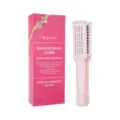 Pettine per capelli rosa a V strumento per styling variante con scatola confezione regalo - Confezione Regalo Pettine Lisciante a V Rosa (81.TZ834) / Set regalo / Rosa