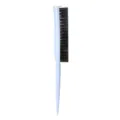 White teasing comb edge control hair brush for styling and volume salon tools variant - Light Blue