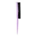 Purple pintail teasing comb for women hair styling, professional updo backcombing hairbrush tool. - Light Purple