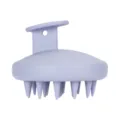 Cepillo de masaje para el cuero cabelludo de silicona morado peine variante de lavado - Estilo de Material TPE / Púrpura Oscuro
